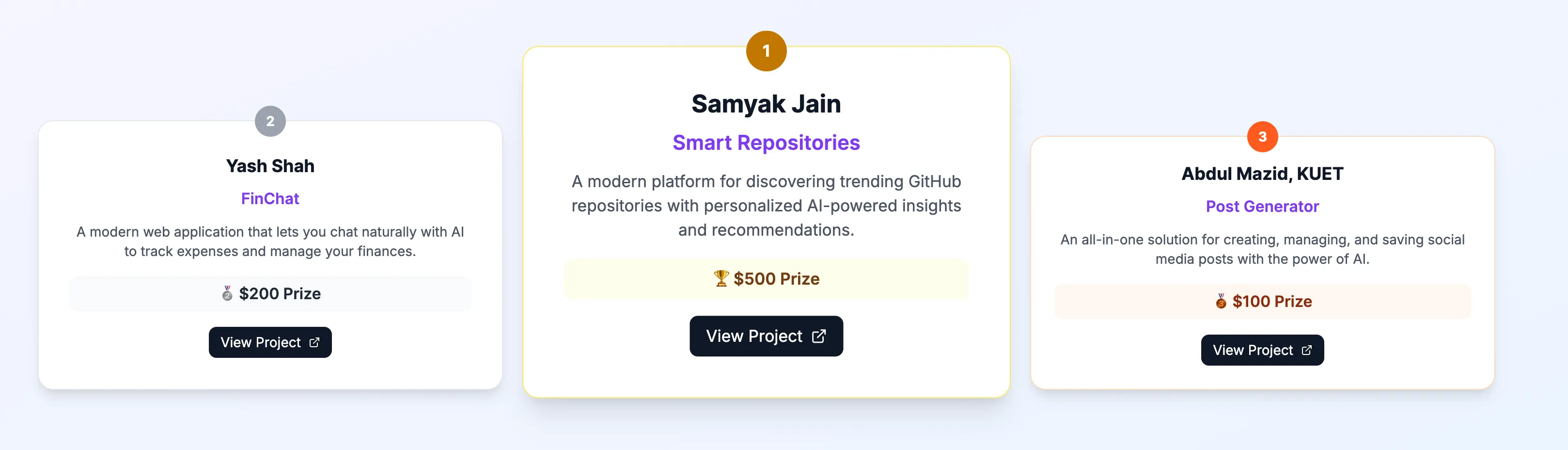 Modelence July hackathon: Meet the winning apps